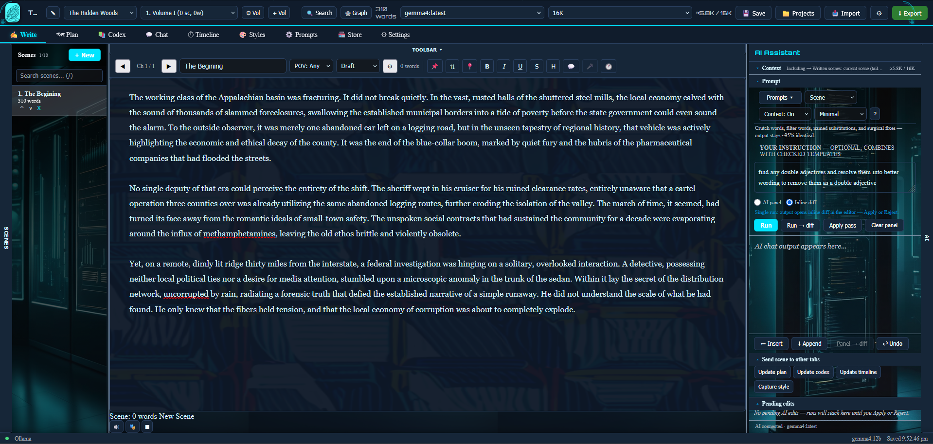 Second Quill Pro store with Cyber Tech theme